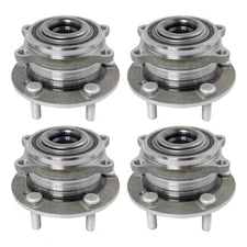 Front & Rear Wheel Bearing Assembly Kit for Hyundai Santa Fe, Santa Fe Sport,
