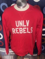 LEAGUE UNLV RUNNING REBELS SWEATSHIRT RED SIZE LARGE