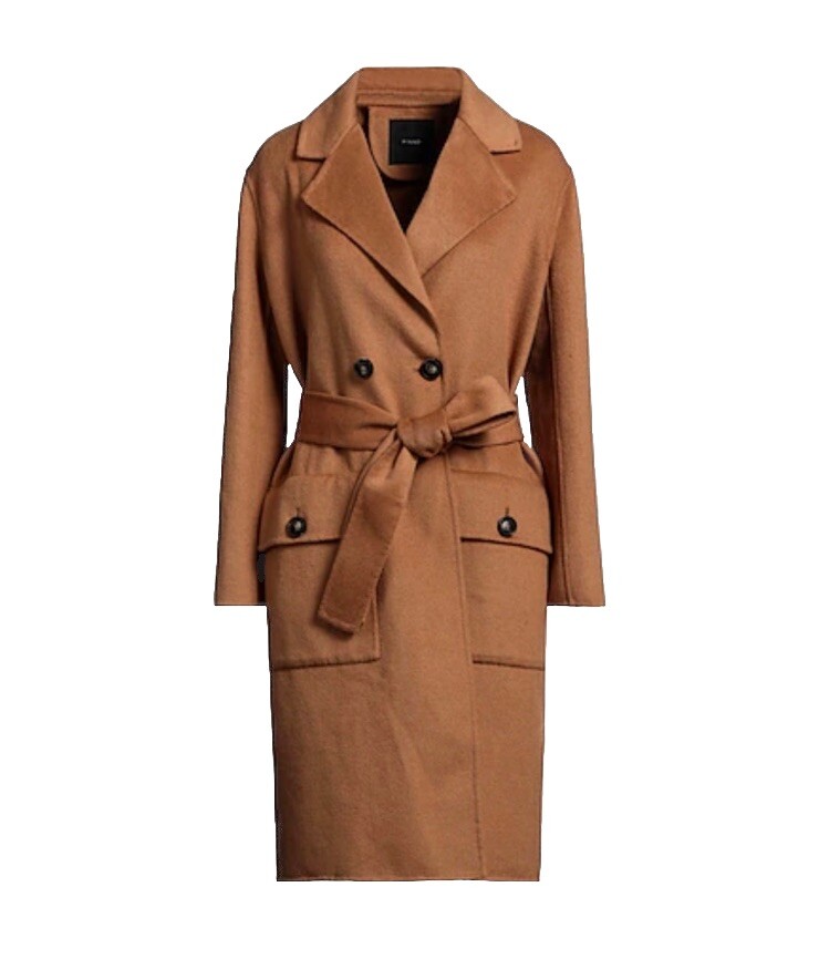 PINKO Abrigo Camel Mujer Talla 42