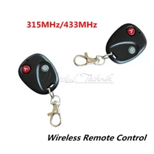 315MHz/433MHz RF Remote Control Key Garage Gate Door Transmitter Wireless New