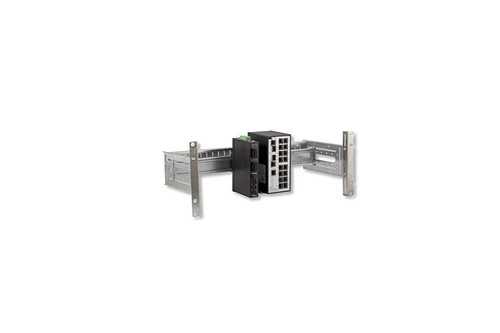 EFB 19 Inch Universal Top Hat Rail Support with 4HE Angle Set - 第 1/1 張圖片