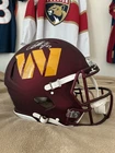 Terry Mclaurin Signed Full Size Authentic Helmet Underwraps Fanatics Certified