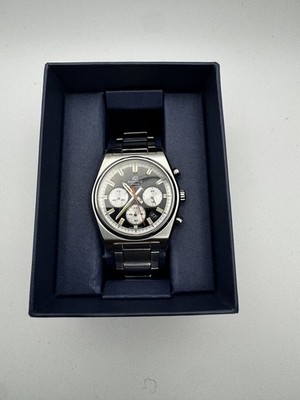 New Casio Edifice EFB730D 1AVCR Gray Chronograph 42mm Watch Box Papers