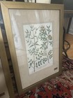 Pair of framed botanical prints depicting various herb and plant species - 1700s — photo 9