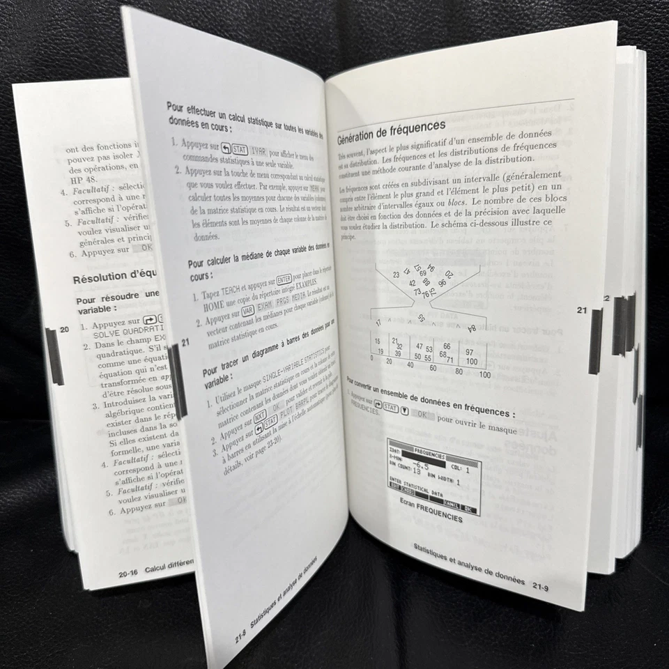 HP 48G Series FRENCH Advanced User's Reference Manual | Manuel d'utilisation - Image 3 of 3