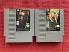 Nintendo NES 2 Game Lot A Nightmare On Elm Street Friday The 13th Tested Working