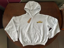 New SKIMS NYC Exclusive Yellow Taxi Classic Cotton Fleece Zip Up Hoodie XL