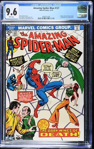 Amazing Spider-Man #127 (1973) Bronze Age Vulture CGC 9.6 ST533