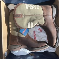 Durango   Little rebel   kids   DBT0232Y - western boots   sq toe - Army - 4 M