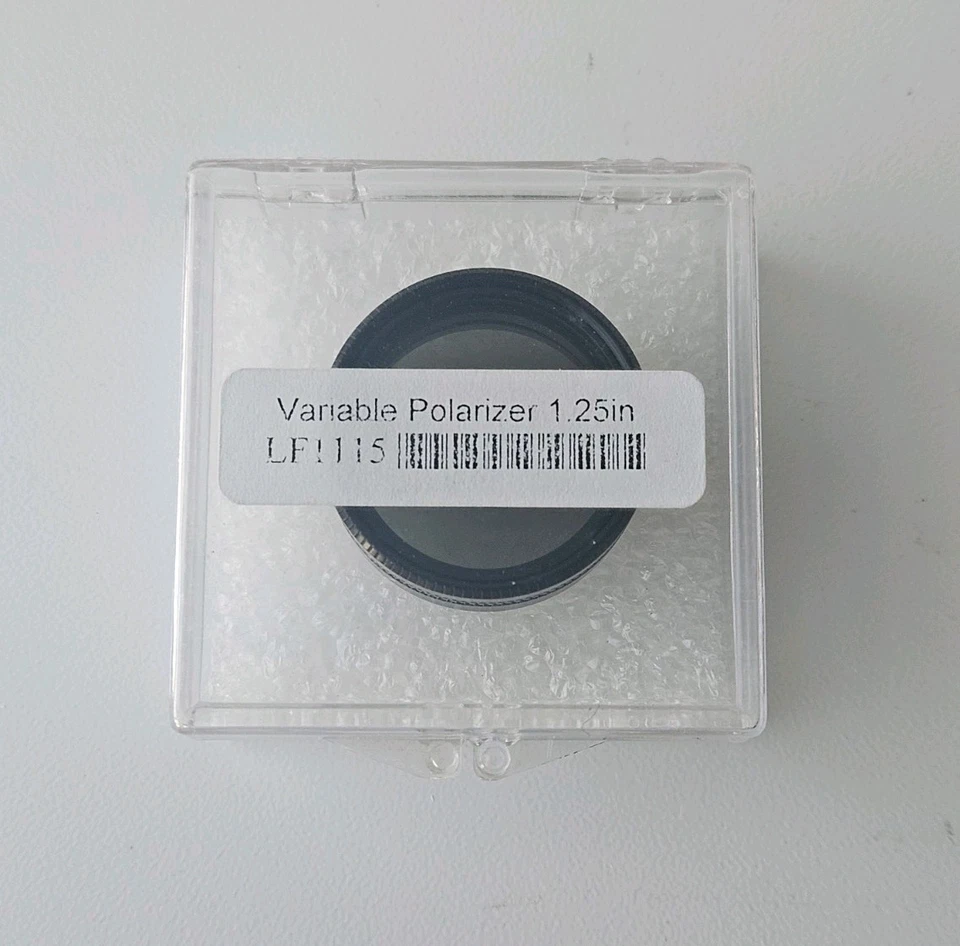 Lumicon Variable Polarizer 1.25" Filter, Made in USA - Image 3 of 3