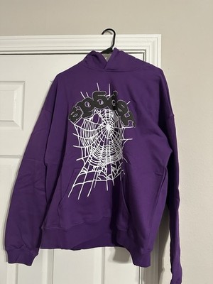 Spider Web Hoodie SS23 (Grape/Purple) Size XL Brand New Fast/Free Shipping!!!