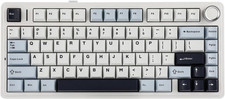EPOMAKER F75 75% Wireless Mechanical Keyboard Hot Swap RGB Light Blue