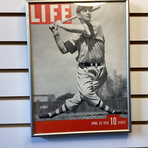 LIFE Magazine Cover April 25th 1938 Tom Winsett Los Angeles Dodgers Baseball Art - Picture 8 of 10