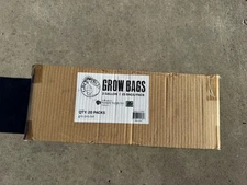 Bulk 20 - 2 Gallon Gro Pro Grow Bag Packs - 25 Bags In Each Pack