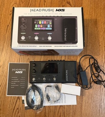 Headrush MX5 Multi-Effects Guitar Processor - Mint/Perfect Condition