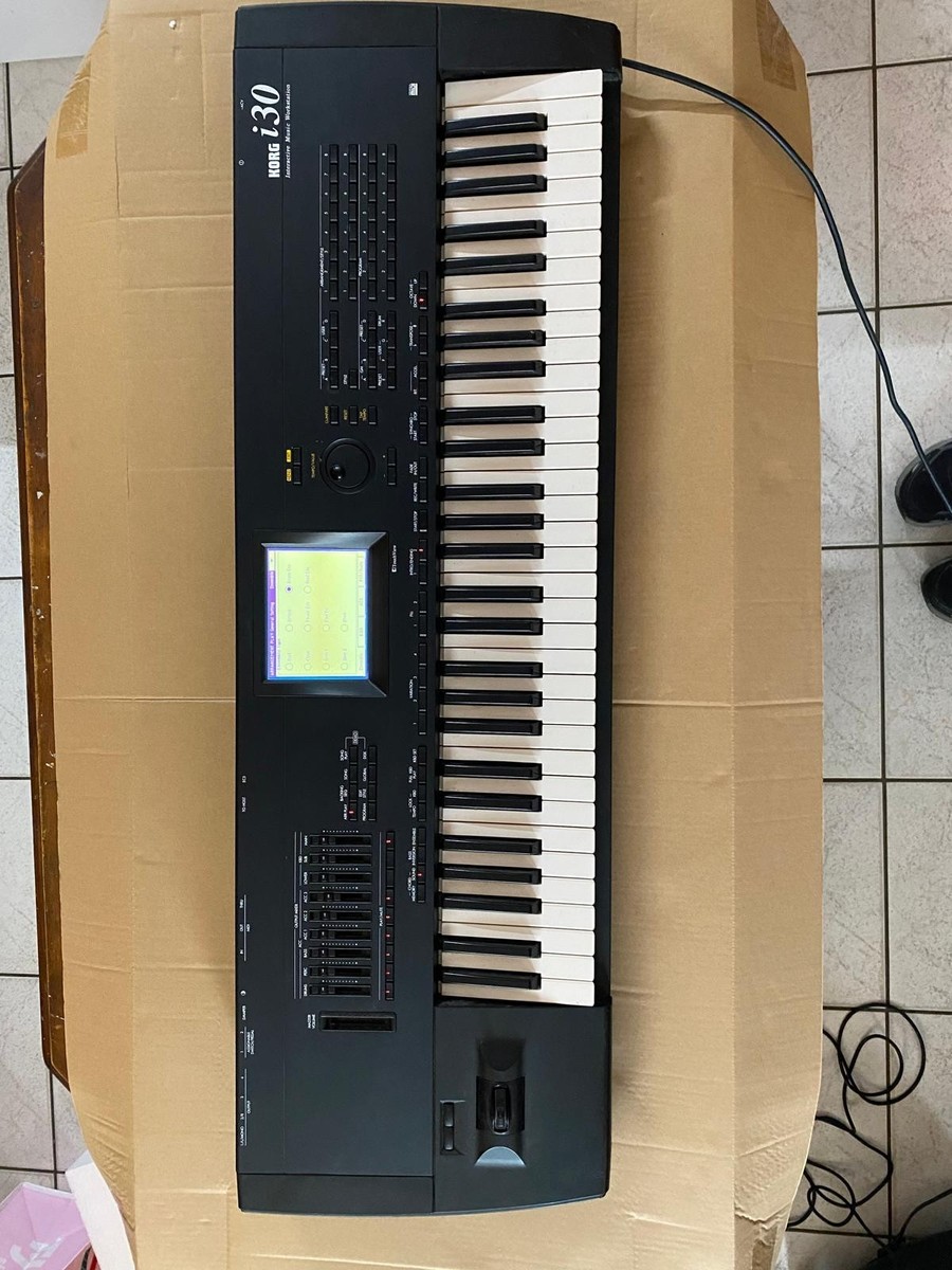 KORG I30 SYNTHESIZER MUSIC WORKSTATION W/TOUCHSCREEN 61 KEYS | eBay