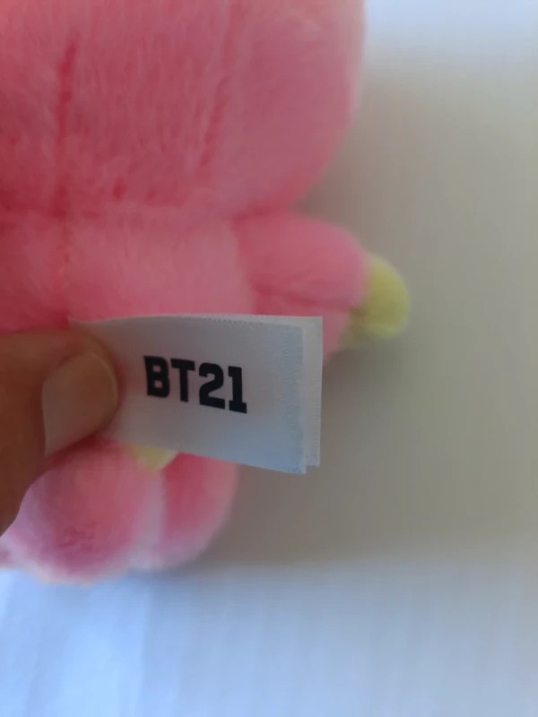 Aurora, 61458 BT21 Official Merchandise, COOKY Soft Toy, Small, Pink image 7