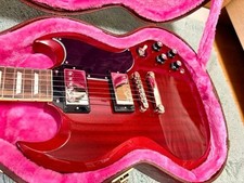 Epiphone SG Standard '61 Vintage Cherry Chitarra elettrica con custodia