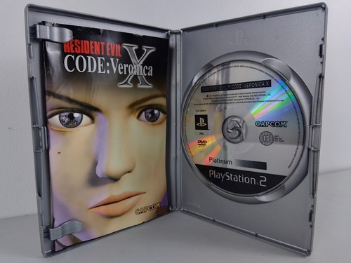Resident Evil Code Veronica X Platinum Sony PlayStation 2 PS2 Game With Manual - Picture 3 of 4