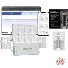 Efficient Home Energy Management: Vue 3 Monitor with Solar & Net Metering