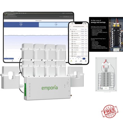 Efficient Home Energy Management: Vue 3 Monitor with Solar & Net Metering