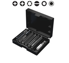 WERA 05057127001 Bit-Safe 61 Universal 3, 61 pieces