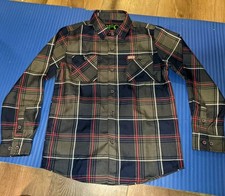 Dixxon Youth Medium Sturgis Mount Rushmore Blue Flannel New No Bag Or Tag