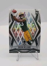2025 Panini Phoenix - Savion Williams  Rookie Card #153 - RARE White Shimmer. rookie card picture