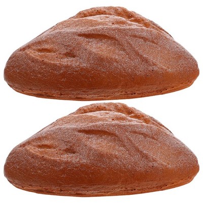 2 Pcs Realistische Lebensmittel-Requisiten Zur Lebensmittelpräsentation