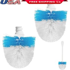 Toilet Brush Replacement Head Compatible W/ OXO Good Grips 2 Pack Eco-Friendly