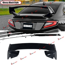 For 2022-25 SUBARU WRX VB JDM STI STYLE GLOSS BLACK REAR TRUNK SPOILER HIGH WING