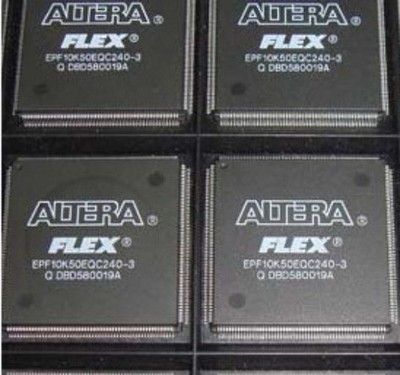 4x ALTERA FLEX EPF10K50EQC240-3 Processor Microchip #GK-2