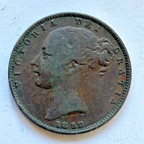 1852 Victoria Farthing — photo from the most recent tracked eBay sale