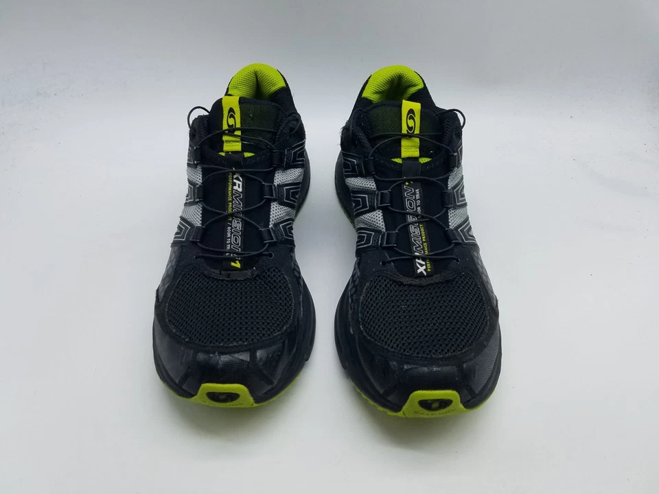 Tênis de corrida Salomon XR Mission 1 masculino tamanho 13 preto cinza - Imagem 3 de 4