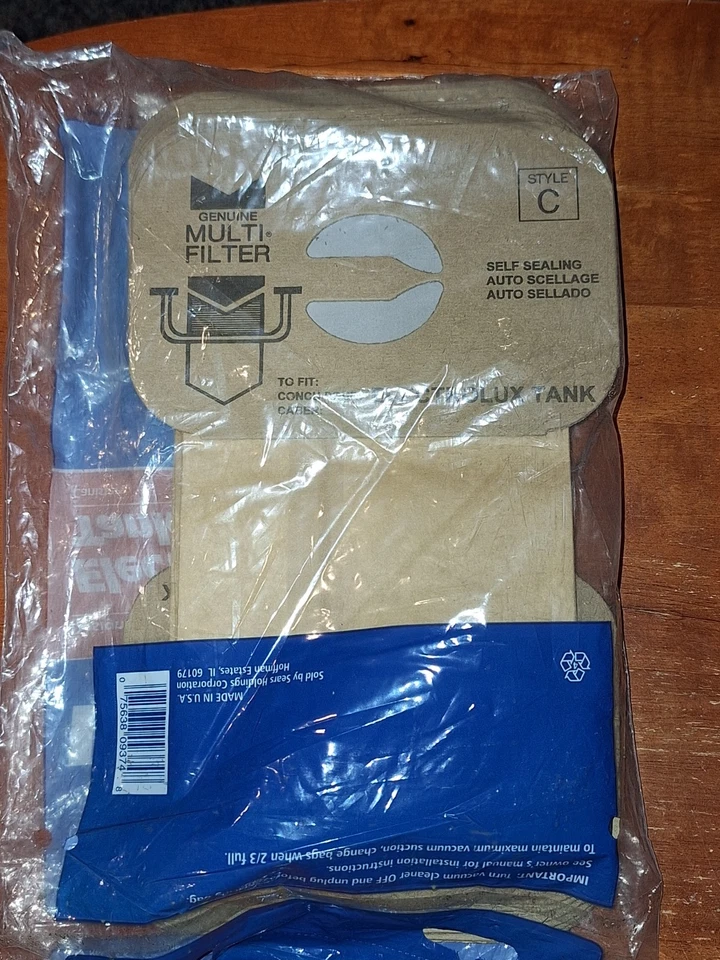 15 nuevas bolsas para aspiradora Electrolux Tank estilo C Foto 2 de 3