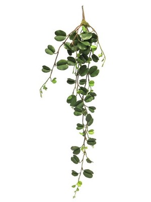 artplants Deko Hänger Herzblatt Pflanze XIANHUI, Steckstab, grün, 100 cm