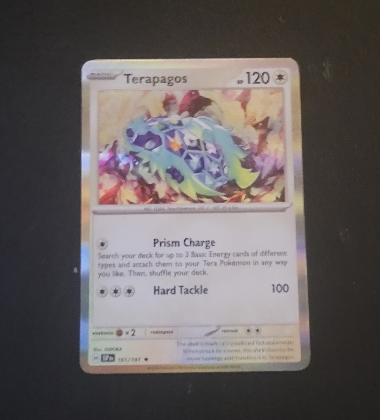 Terapagos 161/191 - Holo Rare - Pokémon TCG: Surging Sparks - NM