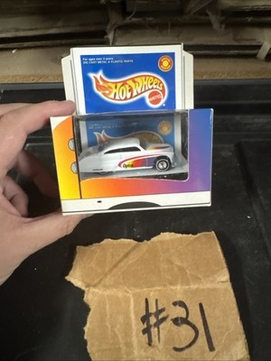 1999 HOT WHEELS Special Edition LEXMARK PRINTERS - Classic MERCURY White 