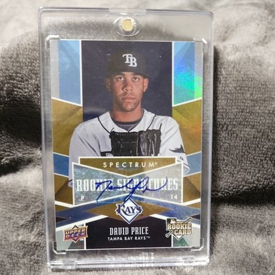 2009 Upper Deck Spectrum Rookie Signatures DAVID PRICE RC Auto #101