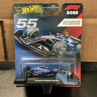 Hot Wheels Formula 1 Premium Atlassian Williams Racing #55 | eBay