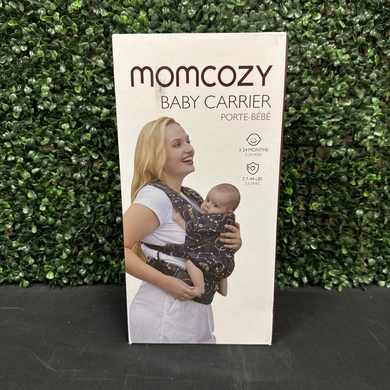 Momcozy Baby Carrier - Ergonomic, Cozy and Lightweight Carrier- 7-44lbs- Tan