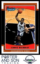 Chris Webber 2002-03 Bowman Signature Edition #SE-MCW Kings Basketball
