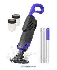 Little Shark Pool Vacuum for Above Ground Pool, Hot Tub Vacuum NEW