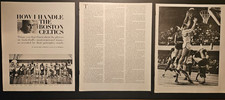 1961 RED AUERBACH A HOW I HANDLE THE BOSTON CELTICS ARTICLE EXCERPT SAT EVE POST
