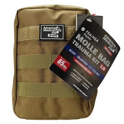 Adventure Molle Bag Trauma Kit 1.0 (Khaki Bag)