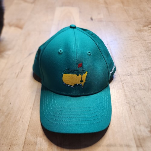 Gorra Masters Golf Torneo Sombrero Verde Ajustable Snapback OSFA - Imagen 3 de 8