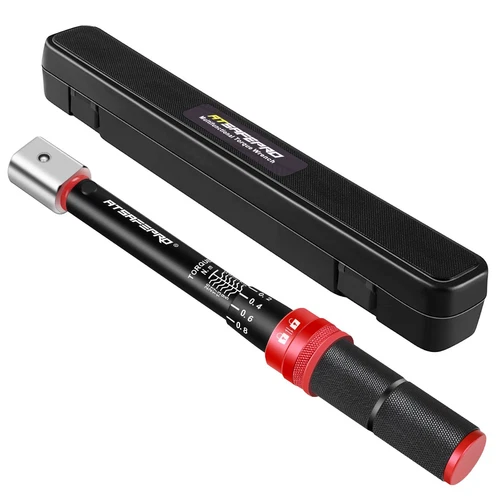 ATsafepro Open End Torque Wrench 3-25 Nm, 9×12mm Adjustable Bike Torque Wrench
