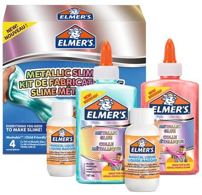 ELMER'S Slime Set ''Metallic Slime Kit'' 4-teilig
