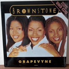 Brownstone Grapevyne 12" Black Vinyl Record MJJ Music 1995 662094 6