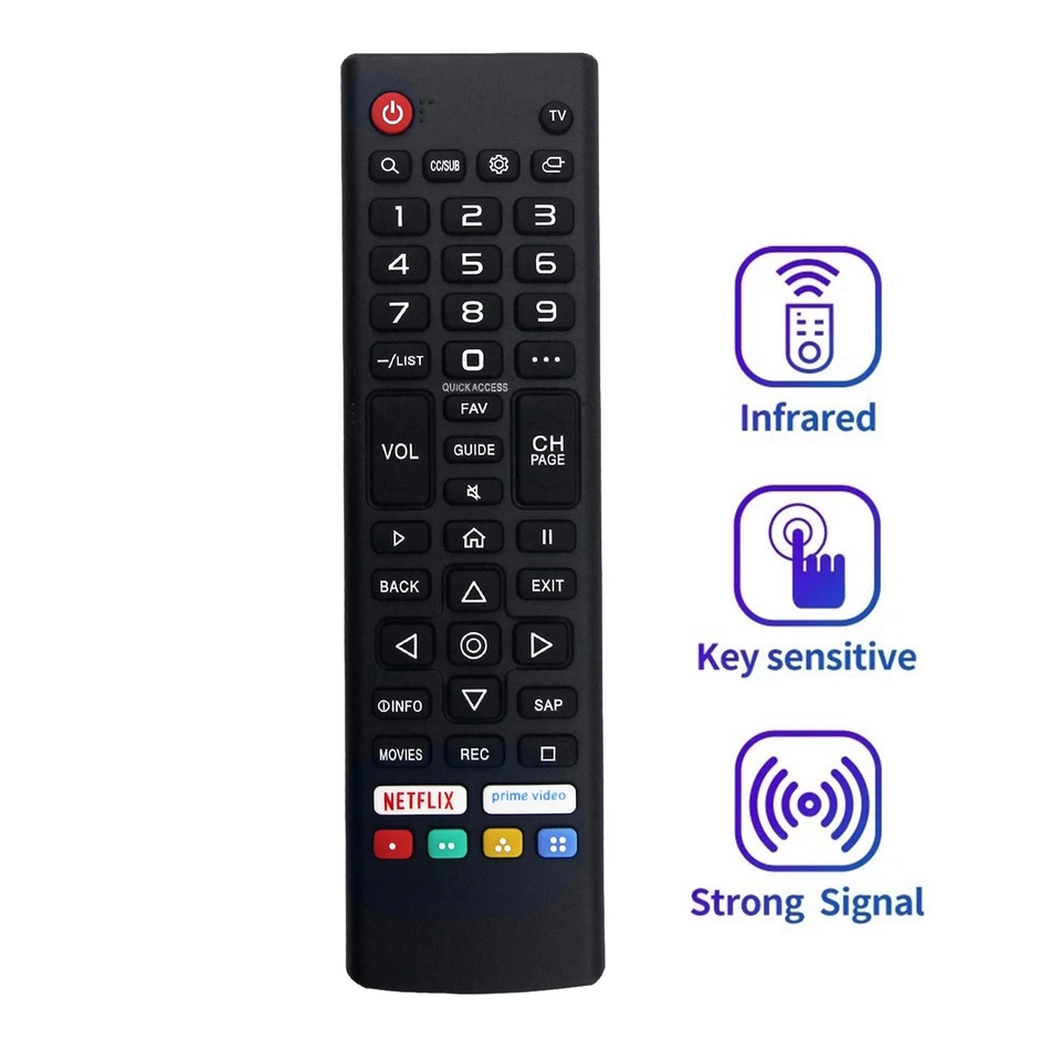 AKB76037002 Remote Control Replace for 4K UHD WebOS RWOSU6547 RWOSU55498476 - Image 2 of 4